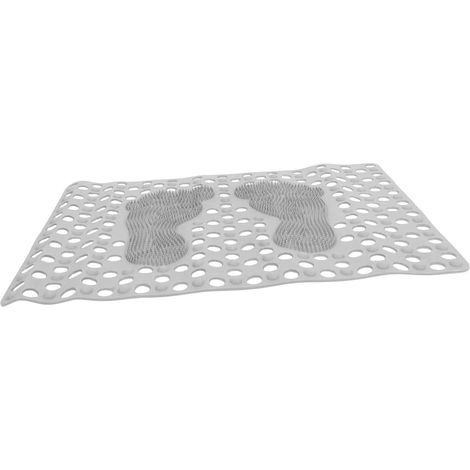 Slip Shower Mat with Suction Cups Reusable Bath Mat to