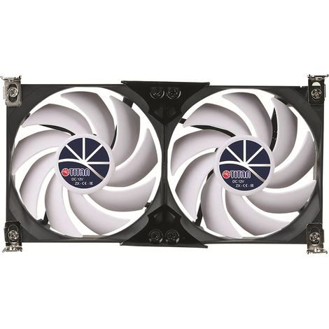 Ventilateur Titan pour réfrigérateur : autoclip 9 cm (1/3)