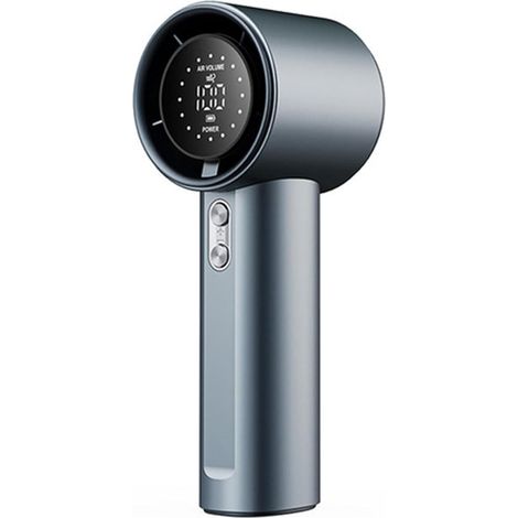 Ventilateur portable d'extérieur - Ventilateur de voyage rechargeable, ventilateur USB d'extérieur (gris,162x59x58mm) (1/5)