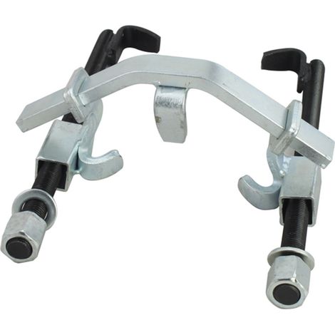 TolleTour Set Compresor de Muelles para Eje Delantero y Trasero Herramienta 1800 kg con Recorrido 300 mm para Garaje para Montaje Uso Seguro (1/5)