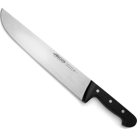 Couteau boucher Universal 30 cm noir