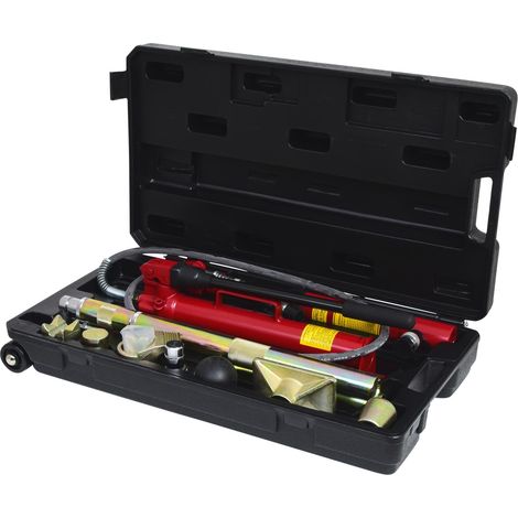 KS TOOLS Kit de Herramientas Hidráulicas para Carrocerías 10t 17 piezas - 160.0175 (1/4)