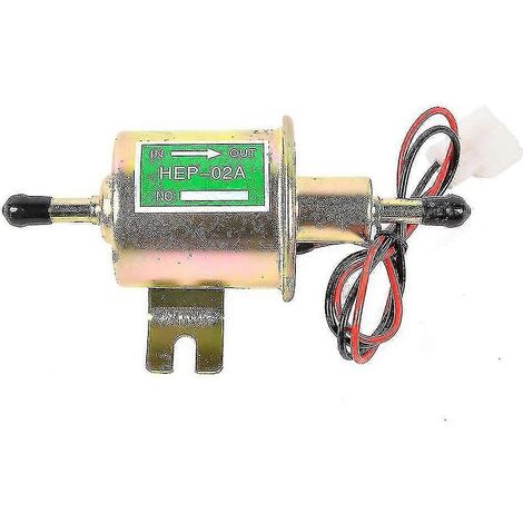 Pompe à carburant universelle 12 V Hep-02a Pompe électrique à essence basse pression pour pétrole brut-/1