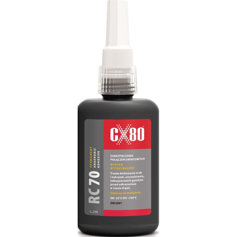 PEGAMENTO ANAER脫BICO PARA TORNILLOS DE ALTA RESISTENCIA 50ML - CX-090