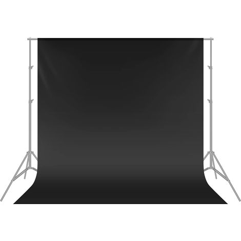 Toile de fond photographique pliable (noir)