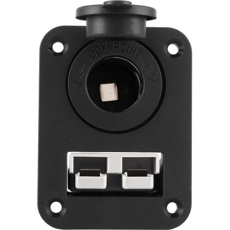 Adaptateur allume-cigare double prise 50A 600W pour bateau, yacht, camping-car, bus, camion – prise femelle 12V/24V, chargeur multiprise (1/5)