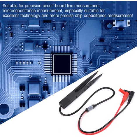 Pince de test blanche SMD SMT condensateur de puce pour multimètre (1/5)