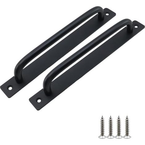 Ensemble de 2 poignées de porte, dimensions 2102536 mm, poignées de meuble, poignées de porte en alliage d'aluminium (1/5)