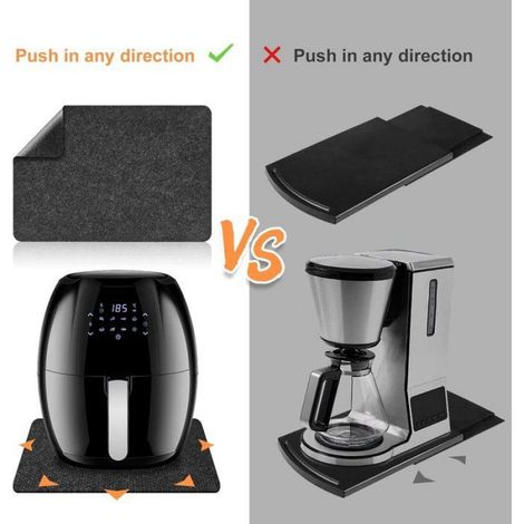 Tapis Anti-dérapant Appareils Cuisine 2pcs, Résistant Chaleur