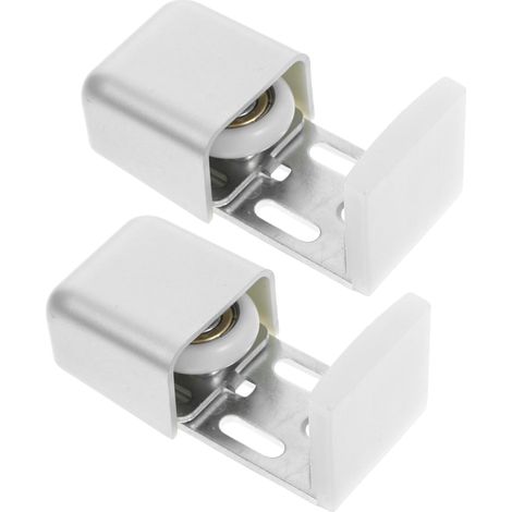 2 pièces guide de sol pour porte coulissante, réglable (1/5)