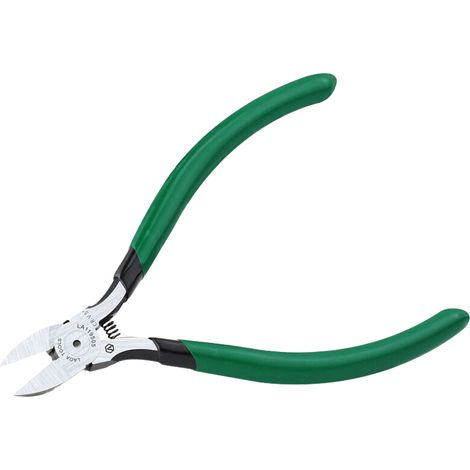 DOLASO 5-Zoll-Elektroschere, Cr-V-Diagonalzange, Eisendraht-Kabelschneider, Zange, Kupferdrahtschneider mit arbeitssparender Feder, 127 mm (1/2)