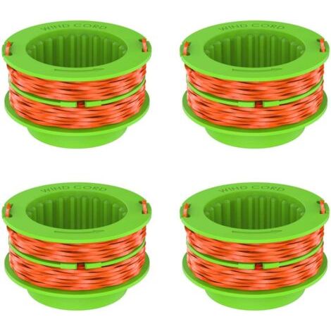 [JAMAIS UTILISÉ]Jeu de cordons de coupe pour tondeuse EGO power + AS1300, bobines de cordon de remplacement pour tondeuse Ego 15 ST1500/ST1500-S 4 pièces (1/5)