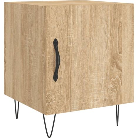 Maison Exclusive - Nachttisch Sonoma-Eiche 40x40x50 cm Holzwerkst
