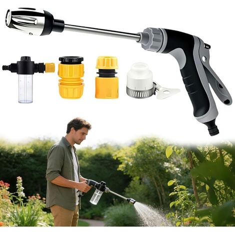 Power Jet Hochdruck-Spritzpistole, Gartenbewässerung, Water Blitz Reiniger, Hochdruckreiniger, für Autowäsche und Gartenbewässerung - (1/5)