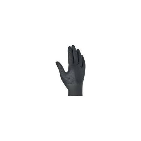 U-POWER GUANTI ONE SHOT NITRILE NERO TG M 50 PZ