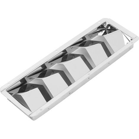 Ventilateur marin rectangulaire en acier inoxydable 5 fentes, résistant à la corrosion pour bateaux et yachts. (1/5)