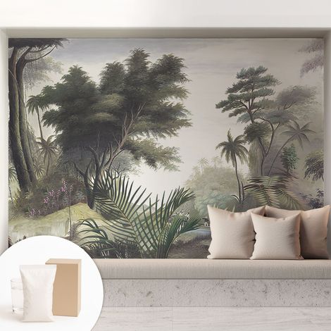 Carta Da Parati Con Design Moderno - Per Rinnovamento Rapido - Non-Woven - Per Interni Moderni Paesaggio esotico 208x146 cm (1/5)