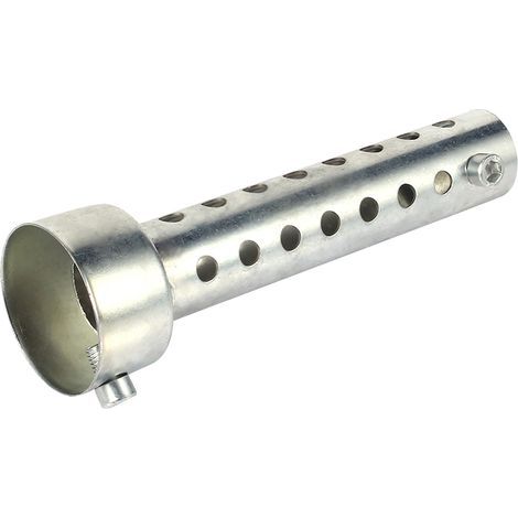 Silencieux d'échappement universel pour moto, DB Killer, chicane, insert argenté 42 mm