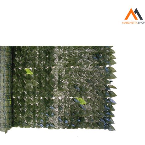 SIEPE ARTIFICIALE 'FOGLIE DI LAURO' mt 1,5 x 3