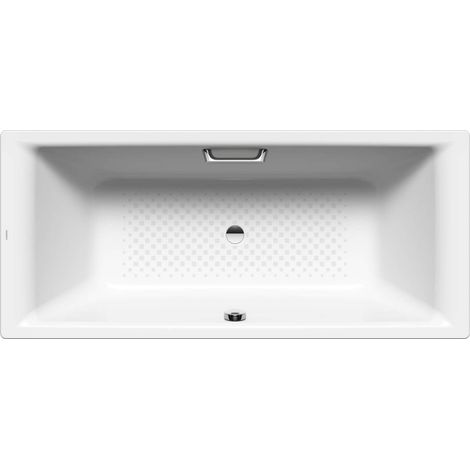 Kaldewei Ambiente - Bañera rectangular Puro Duo 664, 180x80 cm, con orificios para asas, antideslizante en toda su anchura, blanca 266410210001 (1/3)