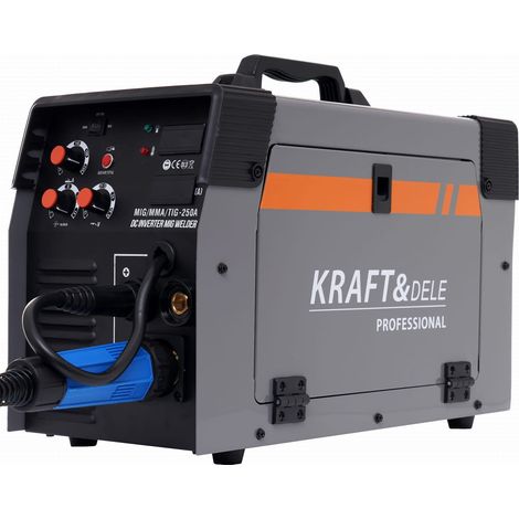 Spawarka MIG/MMA/TIG 250A Uniwersalna Kraft&Dele (1/5)