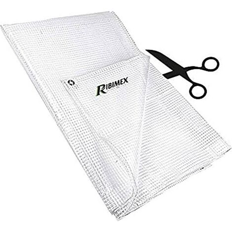 Bâche à Découper 4x6 m - 160 g/m - Résistante et Durable - Toutes Conditions - D-Work (1/2)