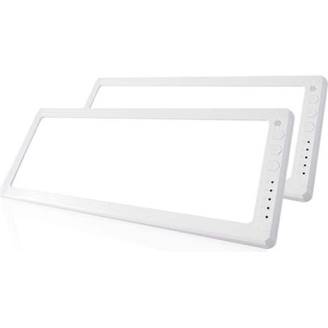 Plafonnier blanc 12V-30V pour camping-cars et camions. (1/5)