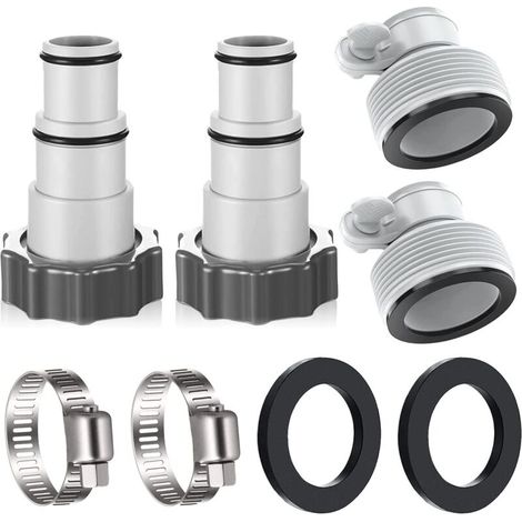 Pool Floor Cleaner, Pool Vacuum, Swimming Pool, Pool Vacuum, 32 to 38, Intex Pool Adapter, Pool Hose Adapter Kit, Pool Accessories, Hose Nozzle, Pool Pump Accessories (1/5)