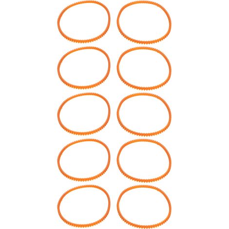 Courroie moteur machine à coudre x10 pièces en plastique durable flexible remplacement idéal pour machines électriques domestiques anciennes (1/4)