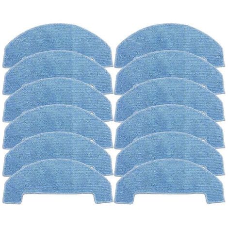Lot de 12 lingettes de rechange pour balai Ultenic T20 Pro : outil de nettoyage hygiénique des sols et de la maison (1/5)