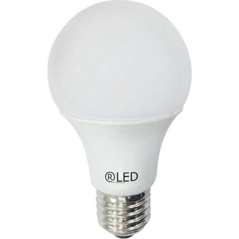 Bombilla LED E27 A60 (10W)  6000ºK (blanco frío)