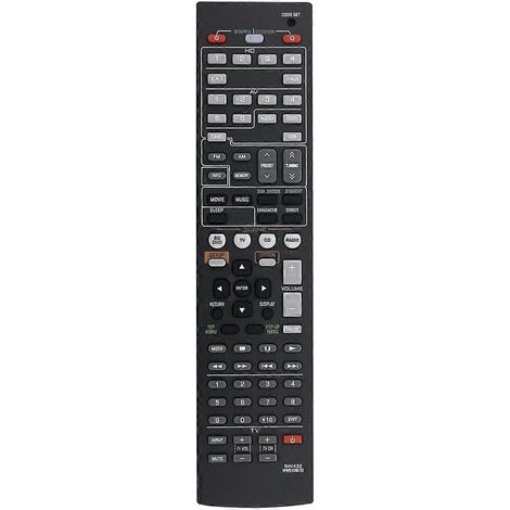Télécommande de remplacement RAV432 pour amplificateurs audio/vidéo YAMAHA RAV565, RAV375, RX-V383, RX-V467, HTR-7065, HTR-2866, RX-V375U et RX-V375B (1/5)