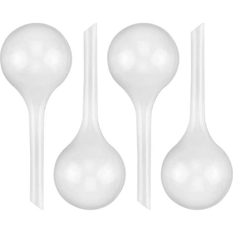 Lot de 4 boules d'arrosage Auto-arrosage en PVC 27 x 8 cm-300ml-DOU