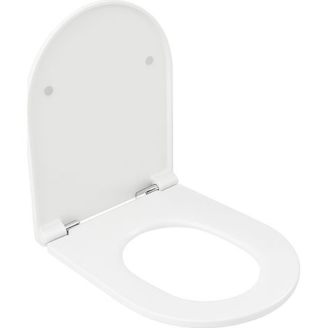 SEDILE WC SOFT CLOSE INFINITY PER FILOMURO Bianco Lucido coprivaso copriwater NYMO