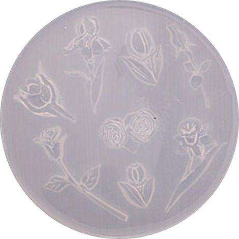 Remplissage de résine pour fleurs, résine époxy, moule de coulée, décoration d'ongles faite main - fg (1/5)