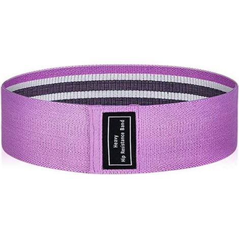 Bandes De Résistance - Pour Jambes Et Fessiers - Tissu Épais Antidérapant - 5 Niveaux De Résistance - Ensemble De 5 Pièces (1/5)
