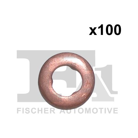Lot de 4 Bagues ds'étanchéités, porte-injecteur FA1 642.695.100 CHRYSLER