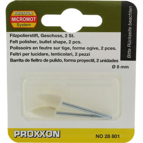 FELTRI CONICI 2 PZ PROXXON 28801 (1/2)