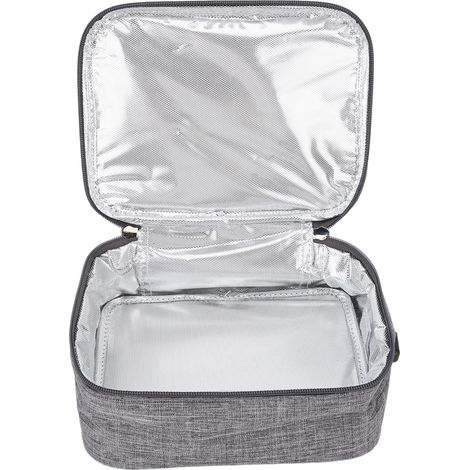 Boîte-repas chauffante USB étanche en nylon Oxford, grande capacité portable pour bureau, déplacements et pique-nique (1/5)