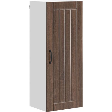 Maison Exclusive - Armario de Pared LUCCA Marrón Roble 40 x 31 x