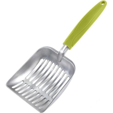 Paletta per lettiera per gatti taglia M 35 x 13,5 x 5 cm Paletta per feci di gatto Paletta setaccio per lettiera per gatti Paletta per la pulizia della lettiera per gatti (1/5)