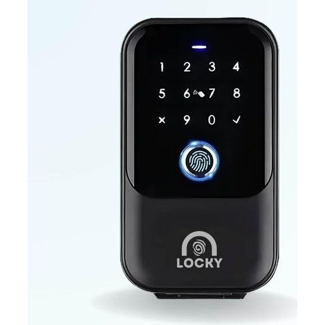 Boite à clé connectée LOCKY BOX - Code, Badge, Bluetooth, Empreinte digitale