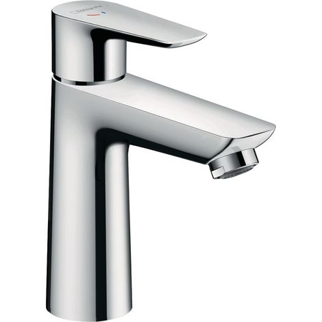 Hansgrohe Talis E - Waschtisch Einhebelmischer 110 CoolStart mit Ablaufgarnitur mit Zugstangen, verchromt 71713000 (1/10)