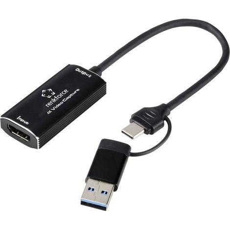 Renkforce RF-4KVC-100 Sistema di acquisizione video USB Plug and Play (1/5)