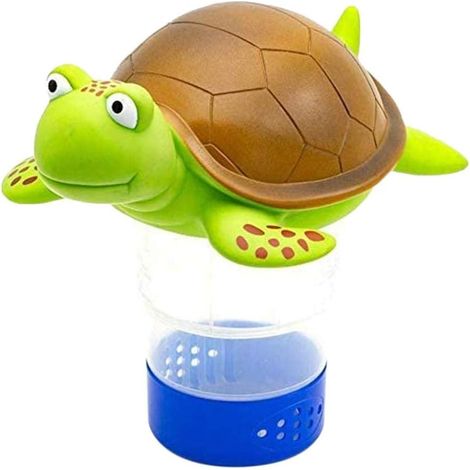 Floating Chlorine Dispenser Chlorine Diffuser Animal Shape Swimming Pool Chlorine Dispenser, for Indoor and Outdoor Swimming Pools, Hot Tub, Spa, 23.7x18x15cm (1/5)