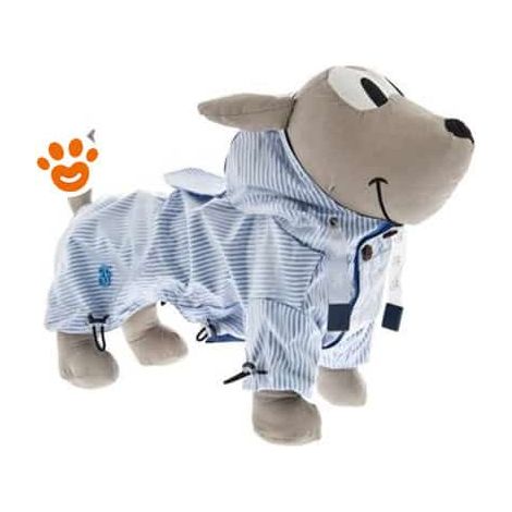 Ferribiella Dog Impermeabile Favola Righe - TG. 70 (70cm) - Accessori