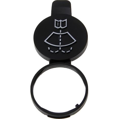 Bouchon noir pour réservoir de lave-glace de voiture (1/5)