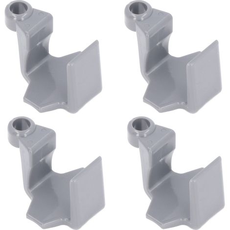 Lot de 4 clips de fixation pour pare-chocs de bateaux, faciles à ajuster et adaptés aux surfaces lisses. Compatibles avec les rails de pontons et les pare-chocs de bateaux. (1/5)
