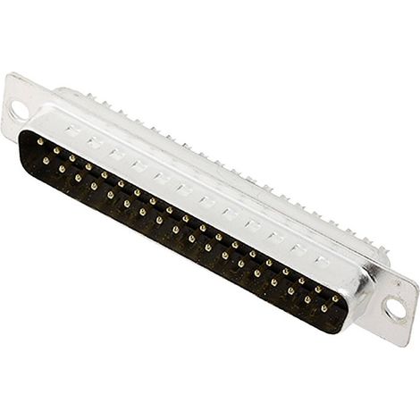 encitech DM37-SP 2101-0200-04 Connettore maschio SUB-D 180 ° Numero Poli (num): 37 Punte a saldare 1 pz. Tray (1/2)