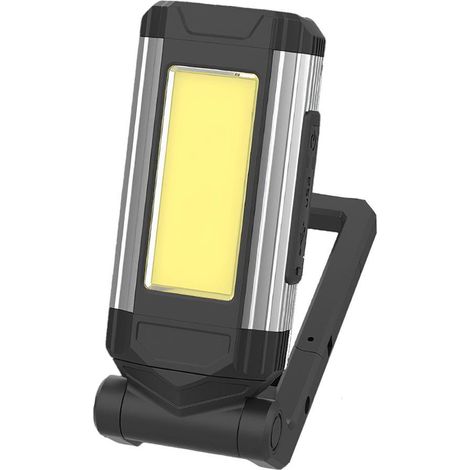 MINKUROW Autoreparaturlampe Wasserdichte LED-Inspektionslampe Cob-Taschenlampe mit USB-Aufladung Starker Magnet 360 rotierendes Licht für die Outdoor-Industrie (1/5)